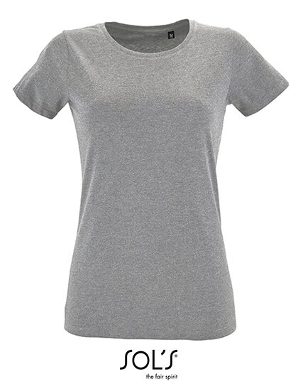 Women`s Round Neck Fitted T-Shirt Regent