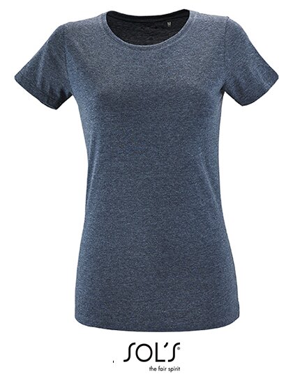 Women`s Round Neck Fitted T-Shirt Regent