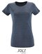 Women`s Round Neck Fitted T-Shirt Regent