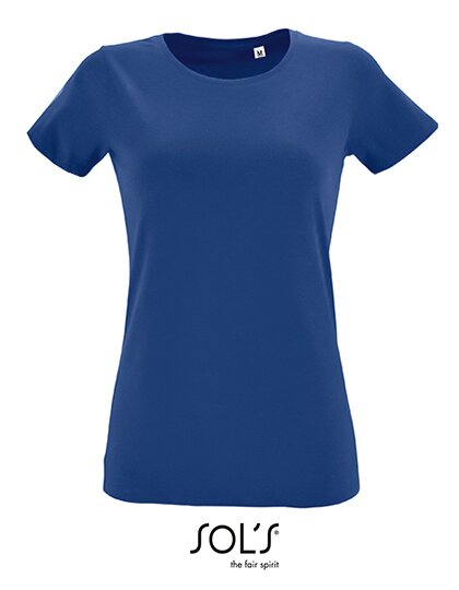 Women`s Round Neck Fitted T-Shirt Regent