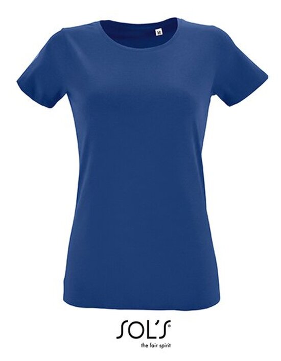 Women`s Round Neck Fitted T-Shirt Regent