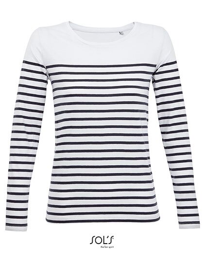 Women´s Long Sleeve Striped T-Shirt Matelot