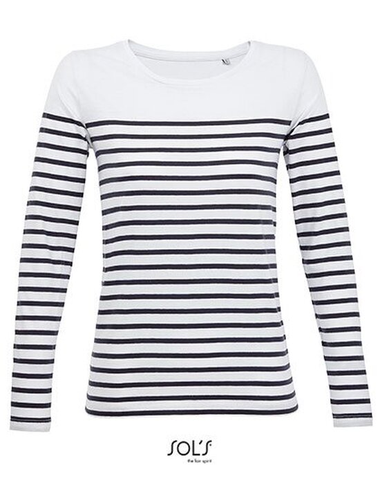 Women´s Long Sleeve Striped T-Shirt Matelot