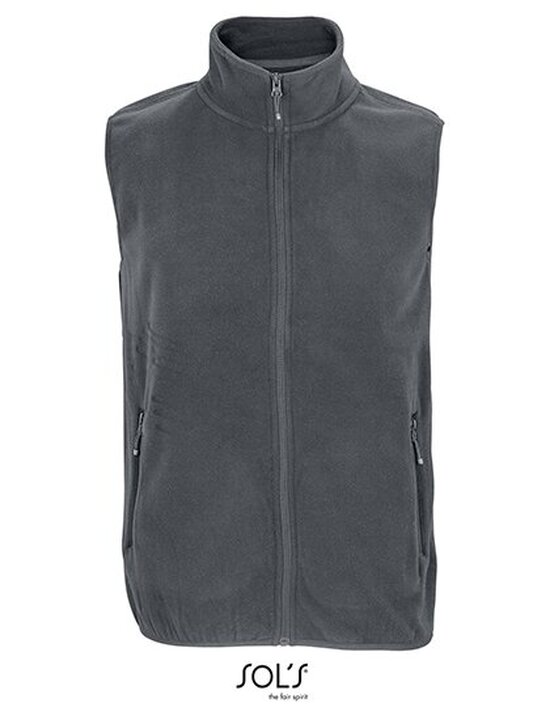 L03822 Unisex Factor Zipped Fleece Bodywarmer