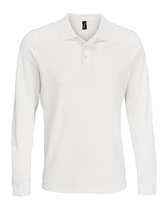 L03983 Unisex Long Sleeve Polycotton Polo Shirt