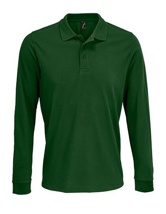 L03983 Unisex Long Sleeve Polycotton Polo Shirt