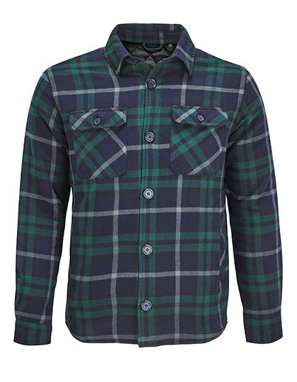 L03989 Unisex Checkered Overshirt Noah