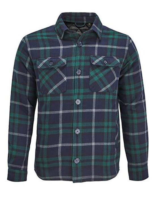 L03989 Unisex Checkered Overshirt Noah