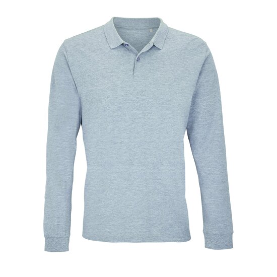 L04241 SOL´S Unisex Long Sleeve Polo Shirt Planet