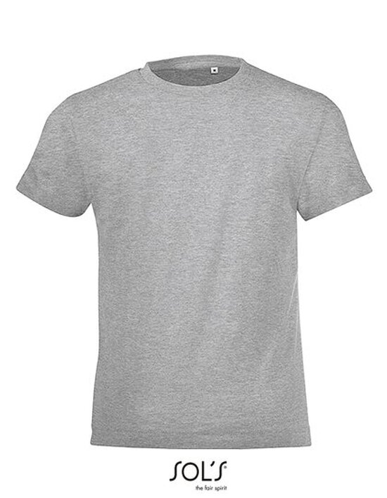 Kids` Round Collar T-Shirt Regent Fit