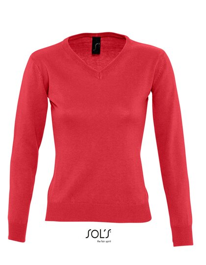 Women`s V Neck Sweater Galaxy