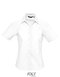 Ladies` Oxford-Blouse Elite Short Sleeve