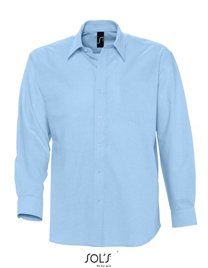 Men`s Oxford-Shirt Boston Longsleeve