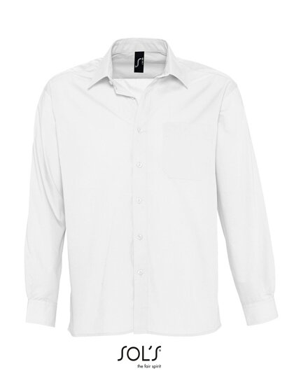 Popeline-Shirt Baltimore Longsleeve