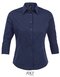 Ladies` Stretch-3/4-Sleeve Blouse Effect
