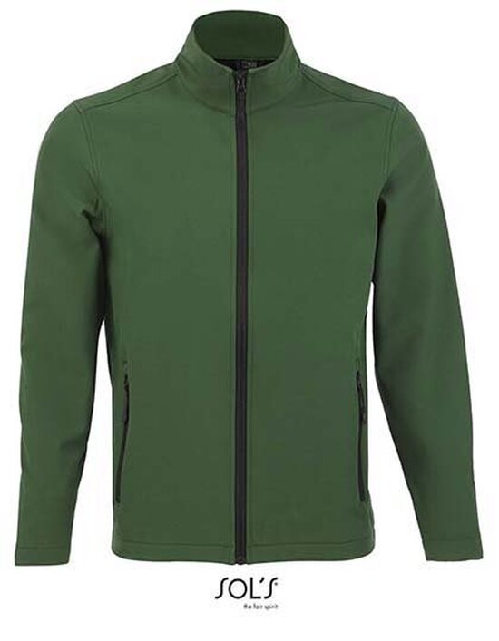 Men`s Softshell Zip Jacket Race