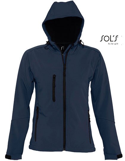 Women`s Hooded Softshell Jacket Replay