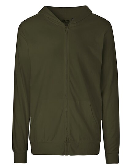 Unisex Jersey Hoodie with Zip