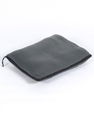 NT650 L-merch Mikrofleece-Decken-Kissen-Set Recycled