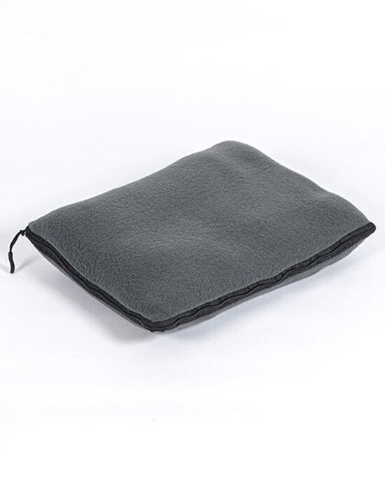 NT650 L-merch Mikrofleece-Decken-Kissen-Set Recycled