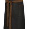 Division Waxed Look Denim Waist Apron