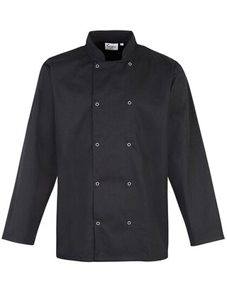 PW665 Chef´s Long Sleeve Stud Jacket