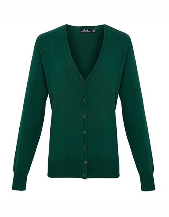 Ladies` Button Through Knitted Cardigan