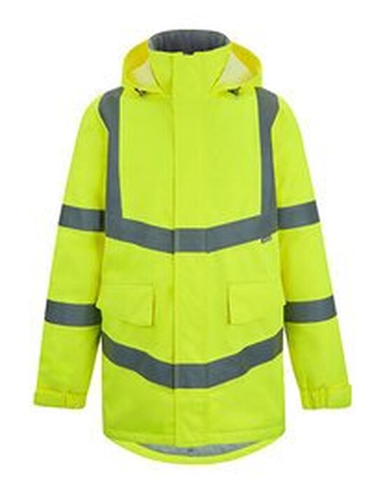 RG60000 Regatta High Visibility Hi-Vis Pro Contract Dover Parka Jacket