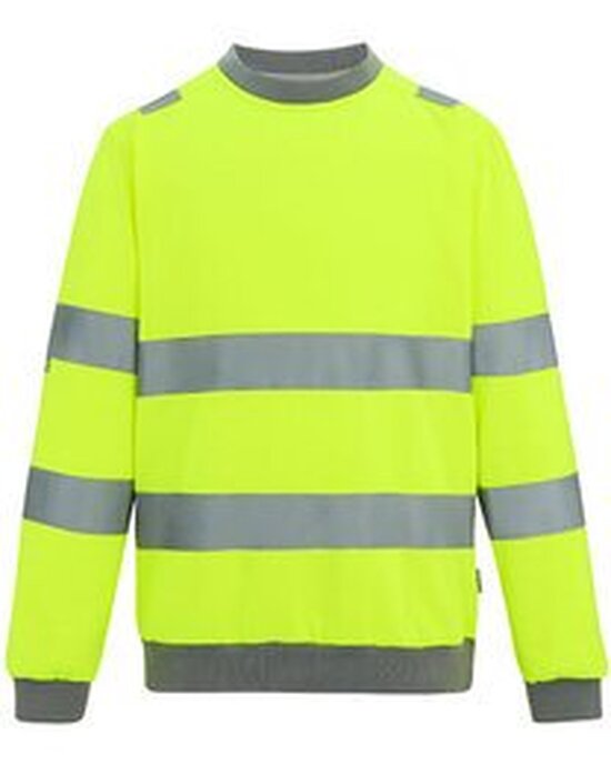 RG8130 Regatta High Visibility Hi-Vis Pro Contract Crew Neck Sweatshirt