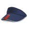 Herringbone Sun Visor with Sandwich Peak