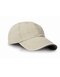 Washed Fine Line Cotton Cap with Sandwich Peak