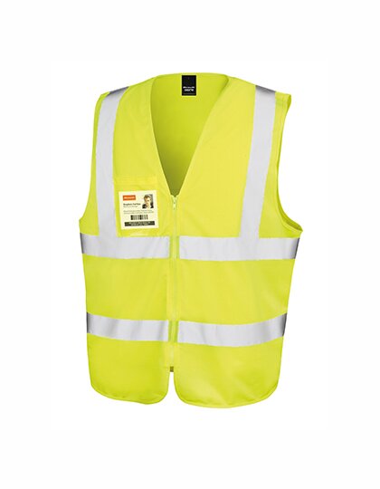 Zip I.D Safety Tabard