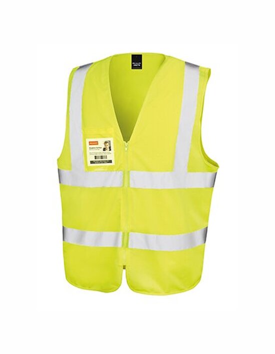 Zip I.D Safety Tabard