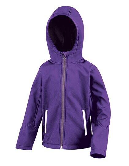 Result Core Junior TX Performance Hooded Soft Shell Jacket