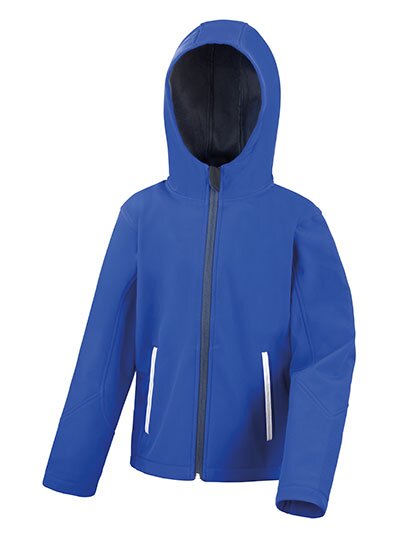 Result Core Junior TX Performance Hooded Soft Shell Jacket