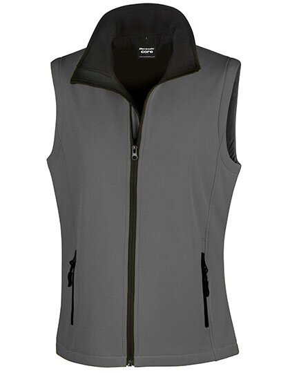 Ladies` Printable Soft Shell Bodywarmer