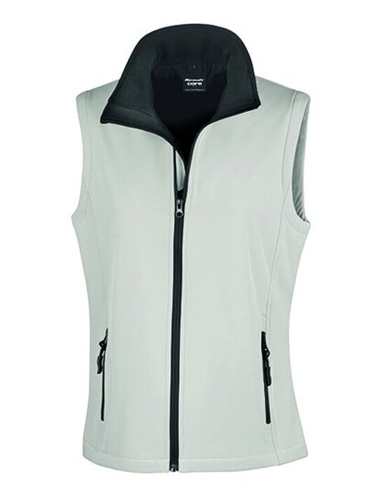 Ladies` Printable Soft Shell Bodywarmer