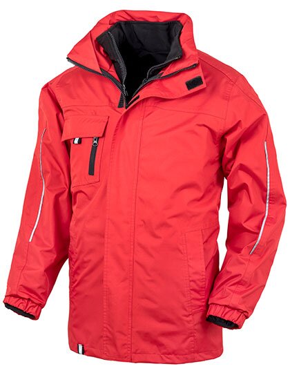 3-in-1 Transit Jacket with Printable Softshell Inner