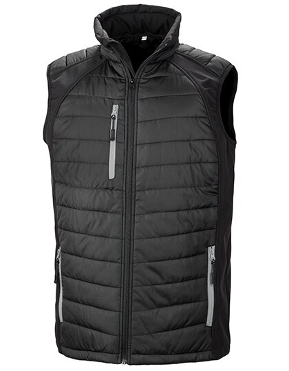 Recycled Compass Padded Softshell Gilet