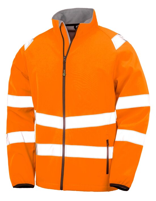 RT505 Result Genuine Recycled Recycled Printable Safety Softshell Jacket