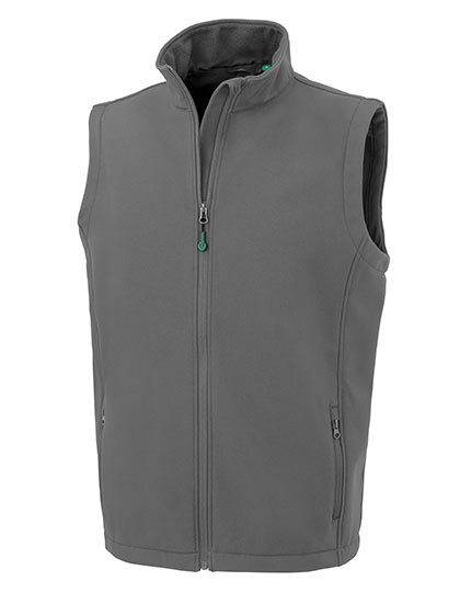 Mens Recycled 2-Layer Printable Softshell Bodywarmer