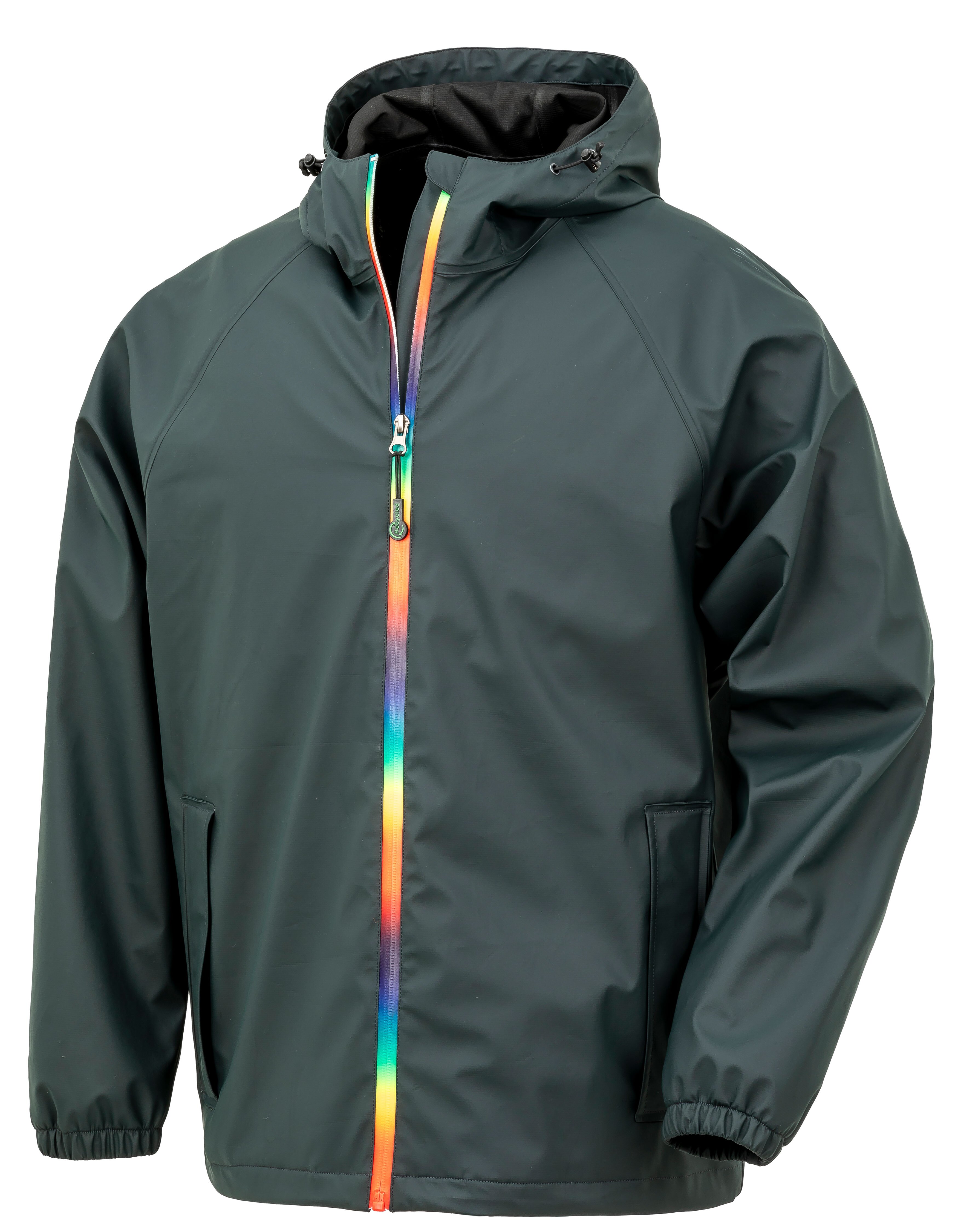 RT908 Result Genuine Recycled Prism PU Waterproof Jacket With Recycled Backing