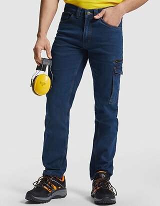 RY8402 Roly Workwear Raptor Multipocket Jeans