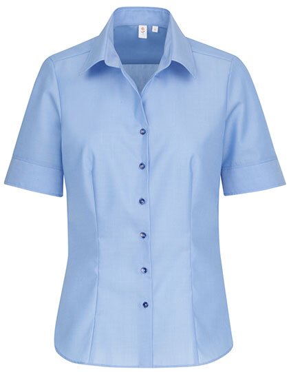 Women`s Blouse Regular Fit Shortsleeve