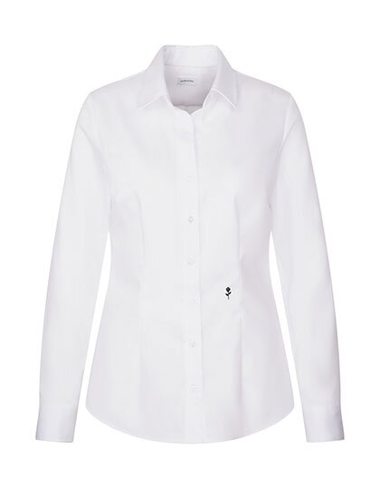 Women´s Blouse Regular Fit Fine Twill Longsleeve