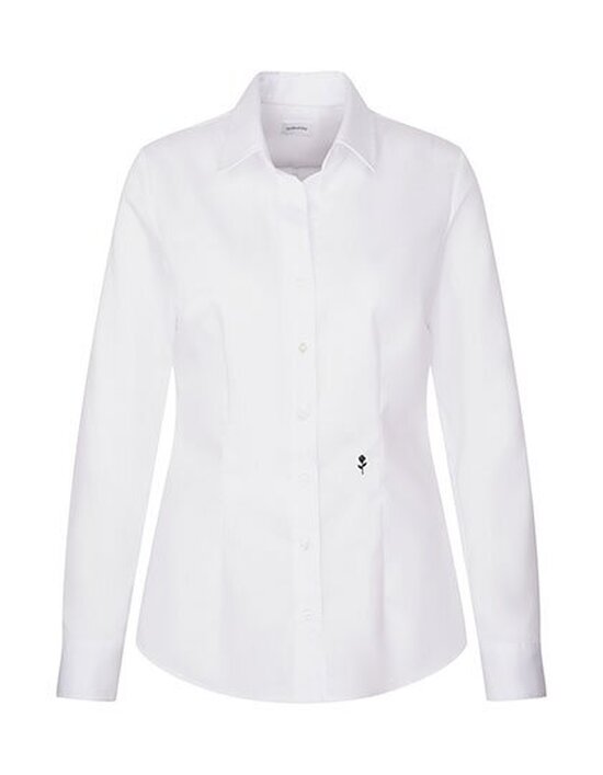 Women´s Blouse Regular Fit Fine Twill Longsleeve
