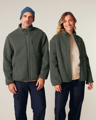 Stanley & Stella Unisex-Sherpa-Jacke Brooker