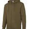 Zip Through Hooded Sweat Jacket