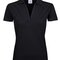 Womens Luxury Stretch V-Neck Polo
