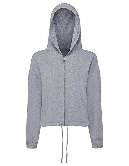 Women´s Recycled Drawstring Full-Zip Hoodie